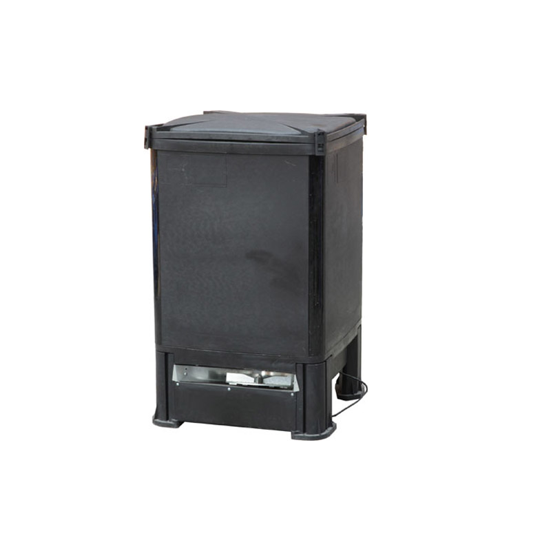 Fiskodling med en dammluftare